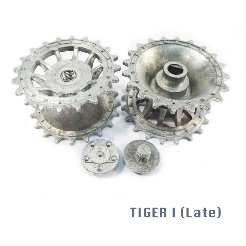 MATO MT190 1/16 Tiger l updated metal sprockets early version 
