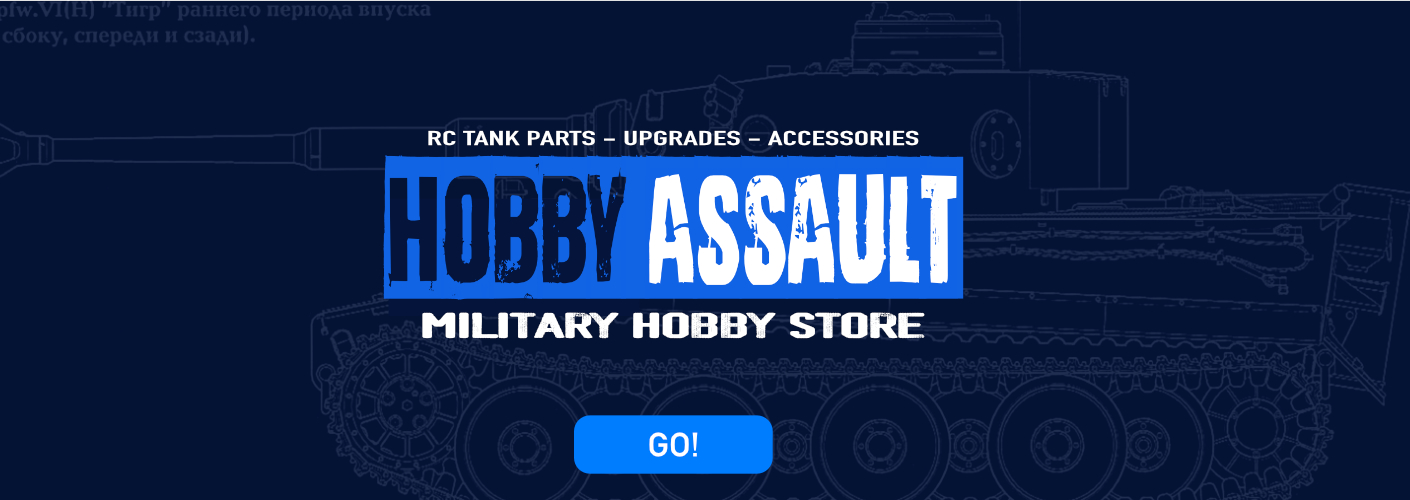 Hobby Assault RC Remote Control Battle Tanks Parts Upgrades