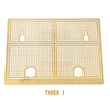 Photo Etched Grill/Mesh Screen Set for 1/16 Heng Long, Taigen or Tamiya Tiger I RC Tank TAG120008