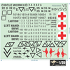 Australian Army (ADF) 1/35 ASLAV Markings Waterslide Decal Sheet #2 Generic