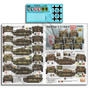 Echelon 1/16 StuG III Ausf. F, G & StuH 42 of StuG. Brig. 667 Decal Set D166294