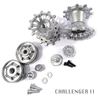 Metal Drive Sprockets And Idlers For Heng Long 1/16 Challenger 2 RC Tank MT203