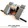 Steel Gearbox - Long Axis 58mm For Heng Long 1/16 RC Tank Panther G King Tiger Jagdpanther ZTZ99 T90 T72 Merkava MkIV