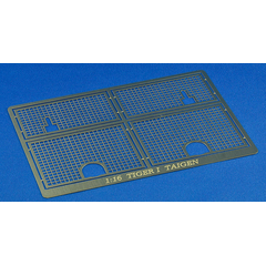 Photo Etched Grill/Mesh Screen Set for 1/16 Heng Long, Taigen or Tamiya Tiger I RC Tank TAG120008