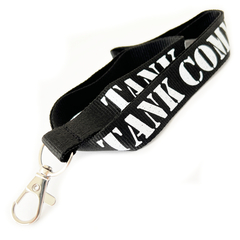 Polyester Lanyard For RC Transmitter Radio - Tank Commander BLACK