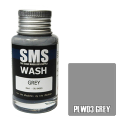 SMS Weathering Wash GREY Oil Based 30ml PLW03