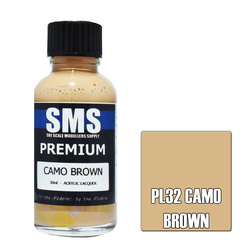 SMS Camo Brown 30ML PL32 Premium Lacquer Paint AUSCAM FS30219