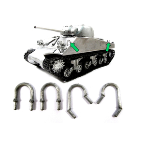 Metal Upper Hull Handrails For 1/16 Mato or Heng Long M4 Sherman RC Tank MT169