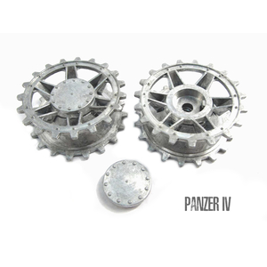 Metal Drive Sprockets For Heng Long 1/16 Panzer IV F1 or F2 RC Tank MT011s