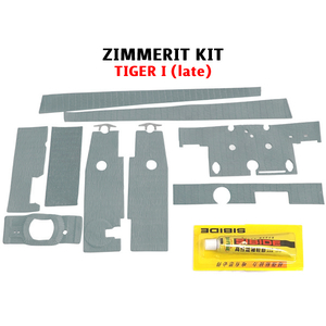 Zimmerit Kit for 1/16 Taigen Heng Long or Tamiya Tiger I Tanks TAG120082