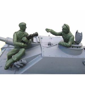 Heng Long 1/16 German StuG III Tank Crew Figures Unpainted