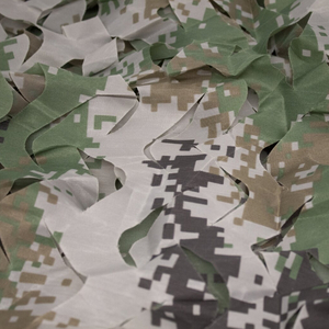 Canvas Pre-cut Camouflage Netting for 1/16 RC Tanks and Diorama - Digital Themed - 50cm x 50cm