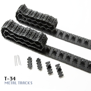 Mato Russian T-34/85 Metal Track Set For Heng Long 1/16 RC Tank MT155T