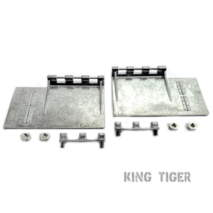 Mato Metal Rear Mud Guards Flaps For 1/16 Heng Long Taigen Torro King Tiger RC Tank MT262