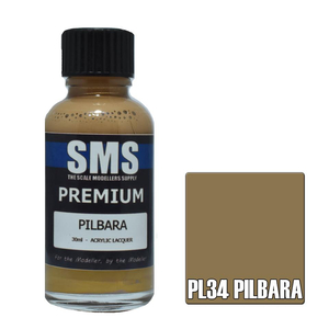 SMS Pilbara 30ML PL34 Premium Lacquer Paint AUSCAM FS30109