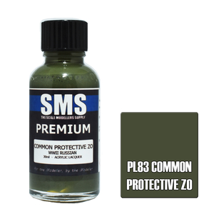SMS Russian WWII Common Protective ZO 30ML PL83 Premium Lacquer Airbrush Paint - The Scale Modellers Supply