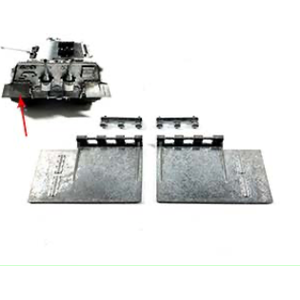 Mato Metal Rear Mud Guards Flaps For 1/16 Heng Long Taigen Torro King Tiger RC Tank MT262