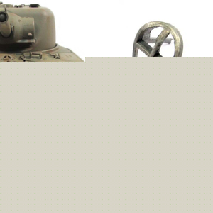 Mato Metal Siren With Guard For 1/16 M4 Sherman RC Tank MT168