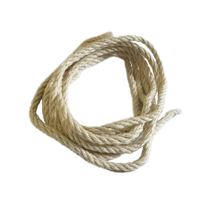 Unpainted Stowage Rope twine Length - Beige 1/16