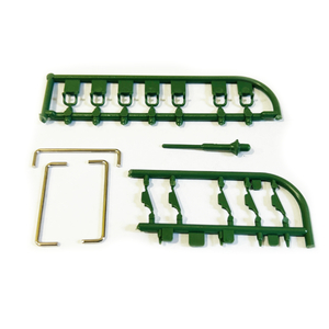Replacement turret detal set with metal rails for the Taigen 1/16 T34/85 RC Tank TAG120824