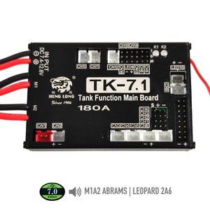 Heng Long TK7.1 Multi Function Main Board 2.4GHz for 1/16 RC Tank M1A2 Leopard 2A6 Sounds