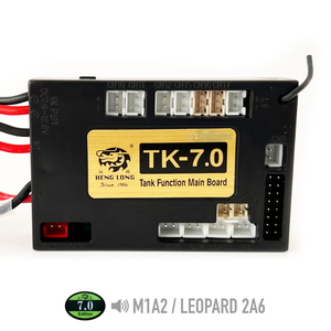 Heng Long TK 7.0 Version 7 Multi Function Main board 2.4GHz for 1/16 RC Tank Leopard 2A6 M1A2 Abrams