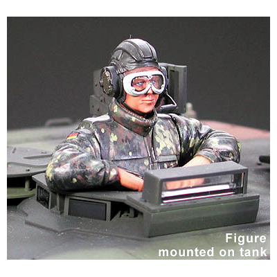 Figurines Tankiste de la Bundeswehr - Tamiya - Rue des Maquettes