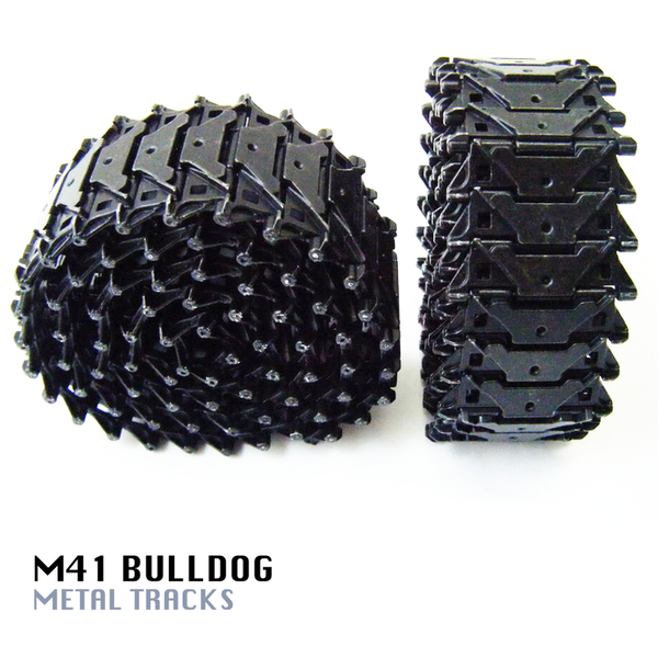 Mato M41 Bulldog Metal Track Set For Heng Long 1/16 RC Tank MT005T