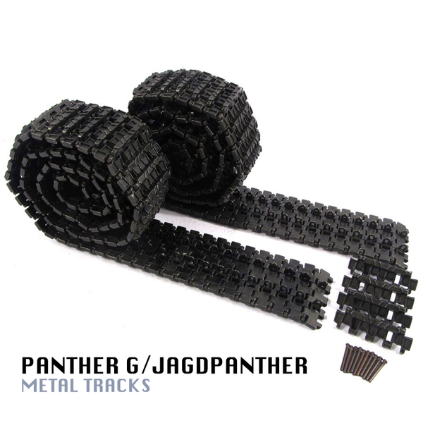 Panther G/Jagdpanther Metal Track Set For Heng Long 1/16 RC Tank MT012T