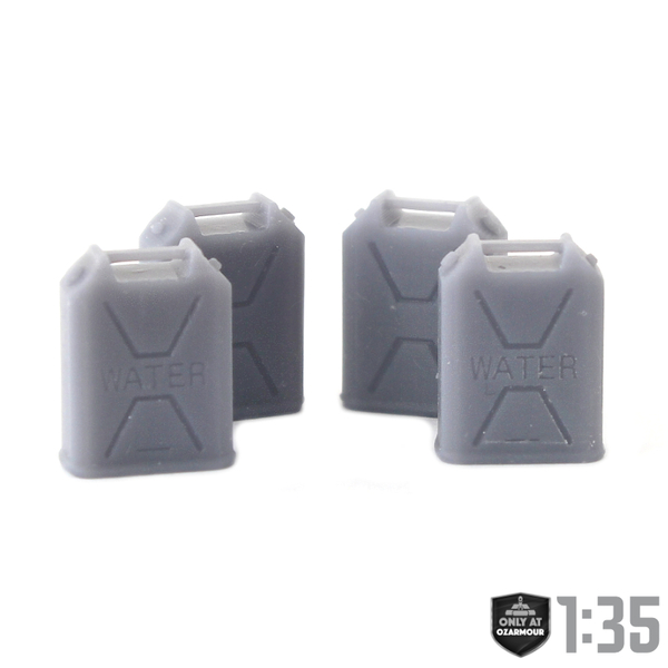 1/16 Scale Australian Army WATER Jerry Can Set Of 4 - ADF OAR35006