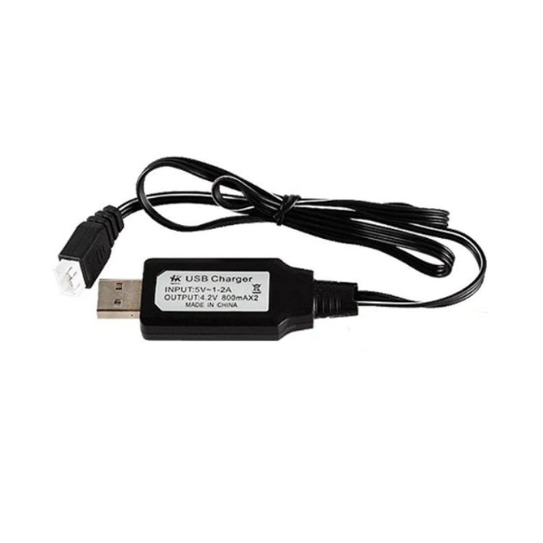 Heng Long USB Battery Charger For 1/16 RC Tanks TK-EC053B