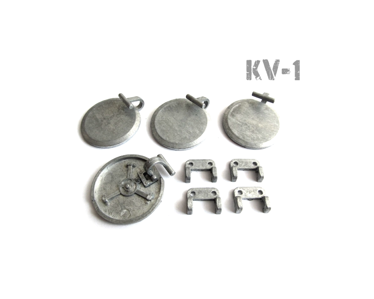 Mato 1/16 Metal Hatch Set for Heng Long and Taigen Russian KV-1 RC Tank MT149