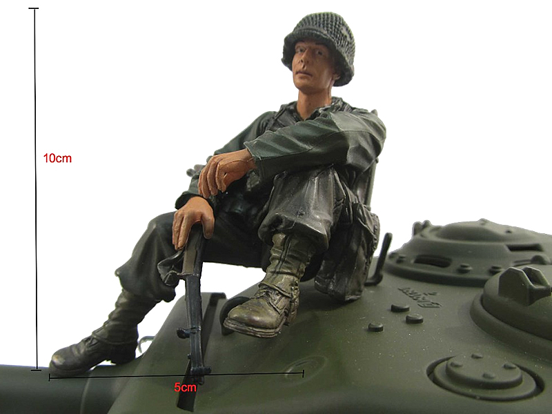 1/16 Figure Series Painted American Tank Soldier Figure 2 For RC Tank MF2002