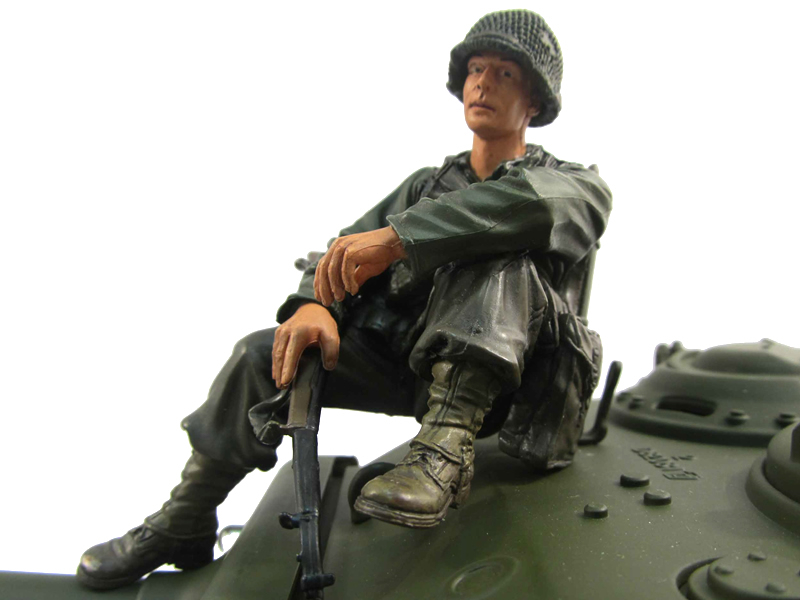 1/16 Figure Series Painted American Tank Soldier Figure 2 For RC Tank MF2002