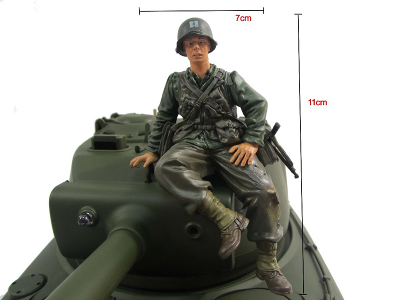 1/16 Figure Series Painted American Tank Soldier Figure 2 For RC Tank MF2003