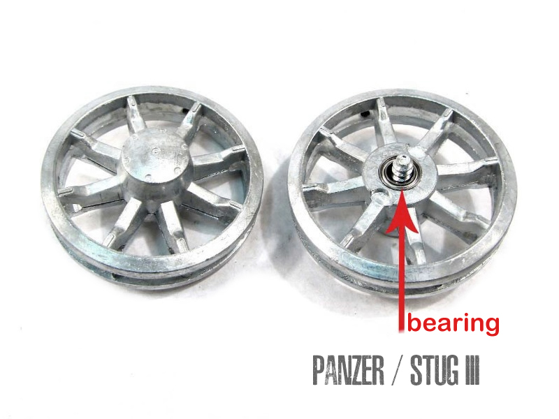 Metal Idler Wheel Set For 1/16 Heng Long & Mato Panzer III