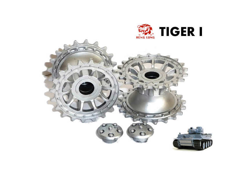 Heng Long 1/16 Tiger I Plastic Drive Sprockets for RC Tank 3818