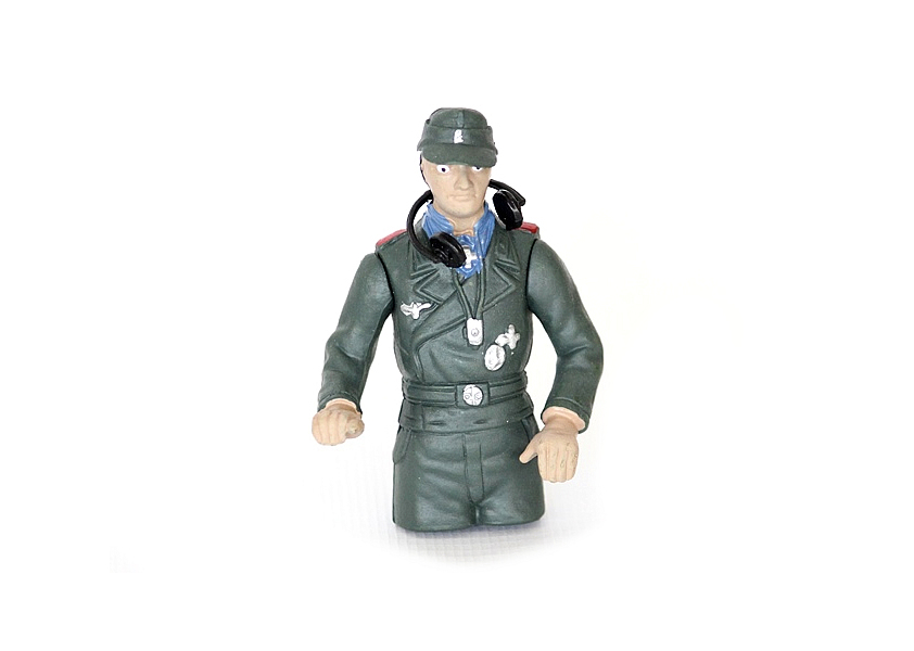 German Tank Commander Figure (Painted) For Heng Long Taigen Tamiya 1/16 RC TanksGerman Tank Commander Figure (Painted) For Heng Long Taigen Tamiya 1/16 RC Tanks TAG120050