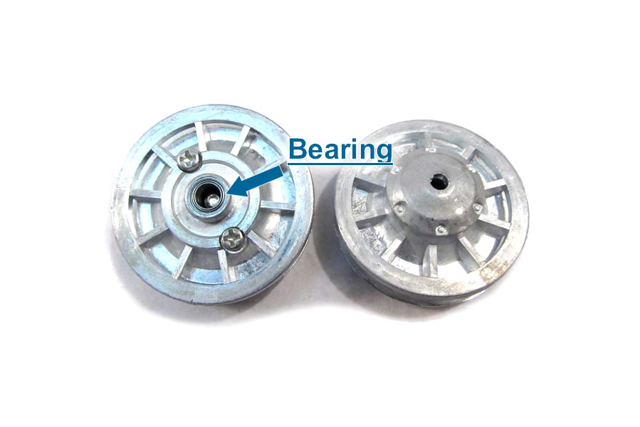 Metal Idler Wheel Set with Bearings for Heng Long 1/16 Tiger I RC Tank MT001i